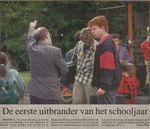De eerste schooldag van Mr. Durant in Hasselt schooljaar 1994-1995